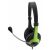 Esperanza Rooster Kopfhörer mit Mikrofon schwarz/grün 139030699
