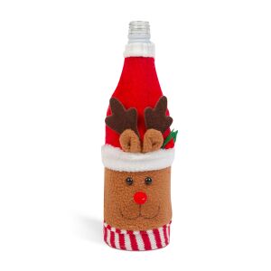 Vianoná dekorácia na fau s alkoholom - 3D Sob - polyester - 27 x 12 cm 129266029