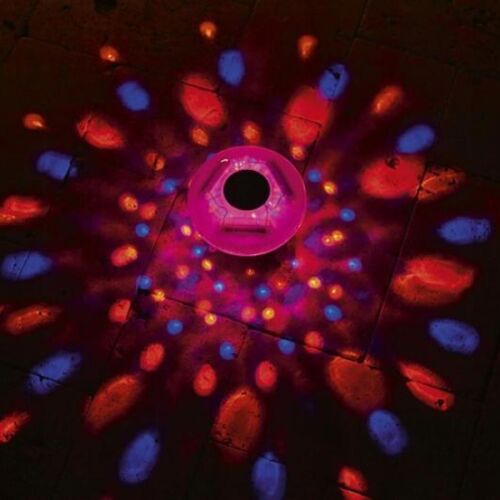 Bestway Solar Floating Pool Light with colorful light projection