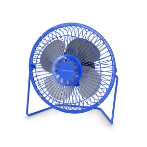 USB mini ventilátor (15 cm) - Esperanza Yugo EA149B - Modr