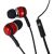 Esperanza EH192R rote In-Ear-Kopfhörer mit Mikrofon