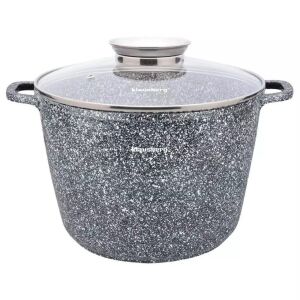 Тенджера с капак Klausberg KB7526, 10L, 28cm, мраморно покритие - Klausberg