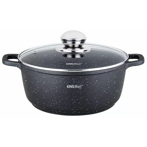 Fazék fedővel 22 CM 3,3L Kinghoff KH1594