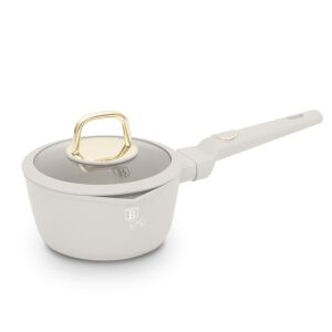 Тенджера за сос Berlinger Haus Sahara 16 см с капак - Цвят крем - Berlinger Haus