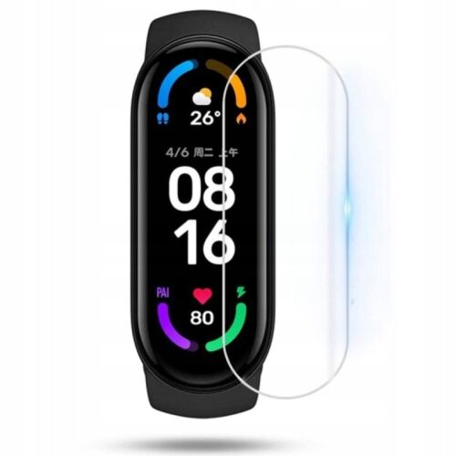 Xiaomi Mi Smart Band 7 képernyővédő fólia, átlátszó védőfólia okosórához