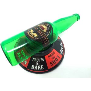 Spin the Bottle ivójáték fehér háttérrel - Felnőtt társasjáték