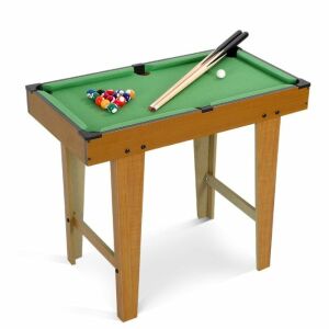 Mini Masa de Biliard pentru Copii, Flippy, Durabil, Usor de Transportat, 2 Tacuri, 16 Bile, 120x61x77.5 cm 129320454 - Biliard