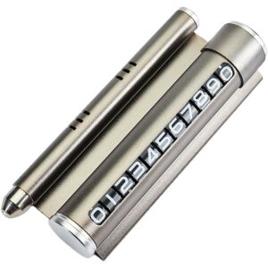 Telefonszámtartó légfrissítővel Flippy parkolóhoz Szürke