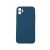 Flippy védőtok kompatibilis Apple iPhone 12 Mini készülékhez, folyékony szilikon, sötétkék színben 129354123