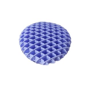 Dekompressziós Worm Fidget játék, Flippy, stresszoldó, kompakt méret 10 cm, kiterjesztett méret 24,5 cm, lila