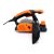 Електрически рубанок Kraft&Dele KD1681, 1450W, 82mm, черен и оранжев, с прахоуловител