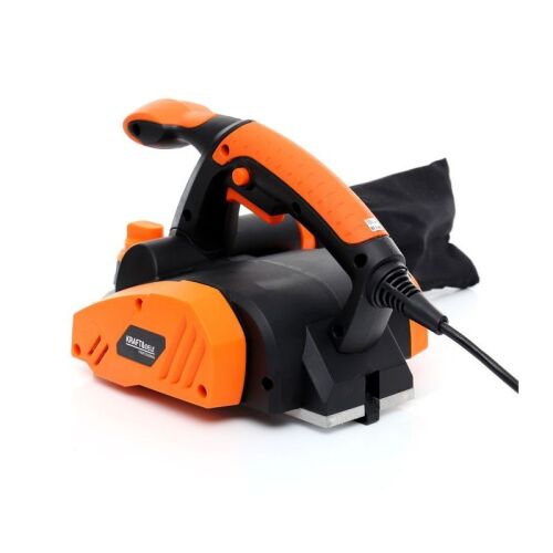 Електрически рубанок Kraft&Dele KD1681, 1450W, 82mm, черен и оранжев, с прахоуловител