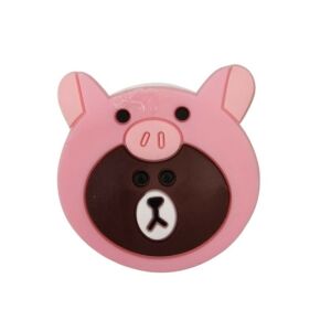 Държач за телефон във формата на прасе, самозалепваща се стойка за телефон - Настолен държач за телефон