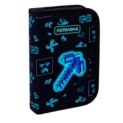 Dark Pixel kihajtható tolltartó - Astrabag (503025017) 162727545 - Iskolakezdés és iskolaszer