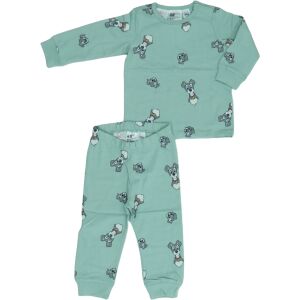 Pijamale băiețești Disney Lady și Vagabondul, verde cu imprimeu cu câini, mărimea 74 - Modă și îmbrăcăminte