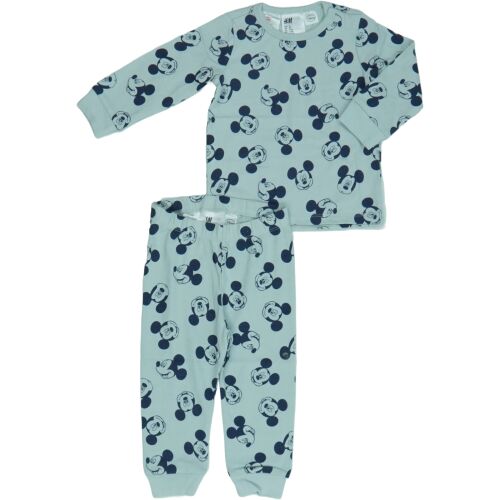 Pyžamo pre chlapcov H&M s Mickey Mouse, veľkosť 74, modrá farba