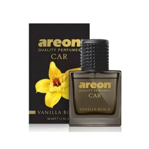 Areon Vanilla Black perfumy do samochodu, 50 ml, wysokiej jakości zapach do samochodu - Pojazd i części