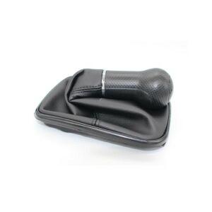 Manetă schimbător de viteze VW Golf 4 5 trepte manuală cu husă din piele - Cutii viteze auto