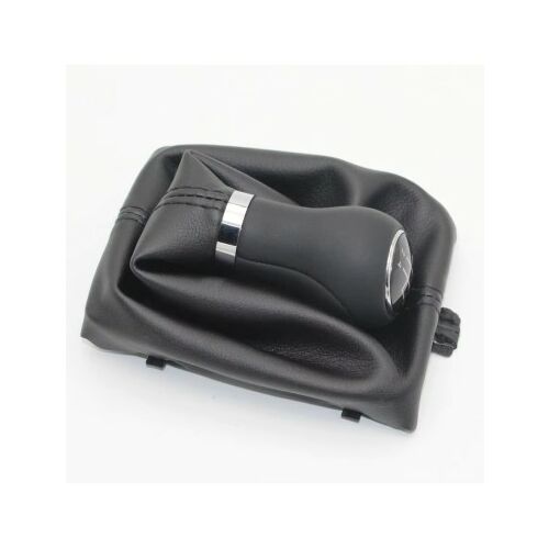 Audi A4 B8, A6 C6, A5 8T, 8F, Q5 8R 5-Gang Schaltknauf mit Schaltmanschette