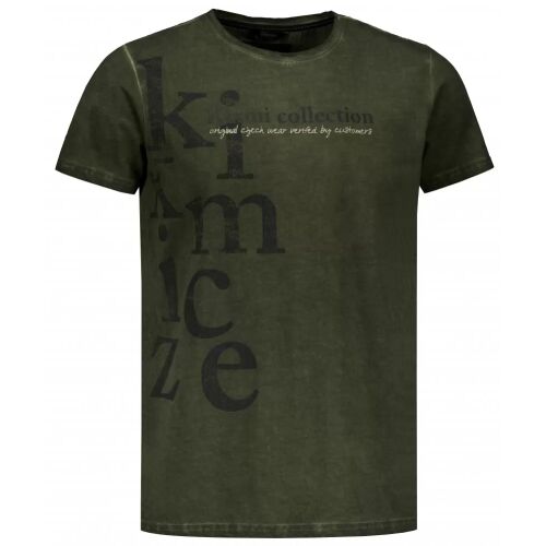 Férfi póló KIXMI SANDER KHAKI méret: L 129427183 - Férfi póló