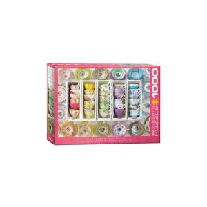 EuroGraphics 1000 db-os puzzle - Colorful Tea Cups (6000-5342) 129495427 - Eurographics