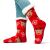 Karácsonyi zokni - csúszásgátló, felnőtt méret - 3 féle minta 129500822