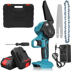 SIKS Mini akkus láncfűrész készlet 2 akkumulátorral, töltővel és tokkal - SIKS