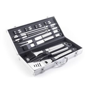 G21 grillező eszközkészlet 17 db, alumínium bőrönd 129517539 - G21