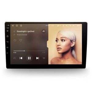 Radio auto Teyes CC3 2K Android cu ecran QLED de 9,5 inci, afișând interfața de redare a muzicii - Navigații GPS și Unități principale