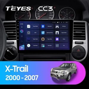 Radio auto Teyes CC3 2K Android pentru Nissan X-Trail (T30) 2000-2007 - Navigații GPS și Unități principale