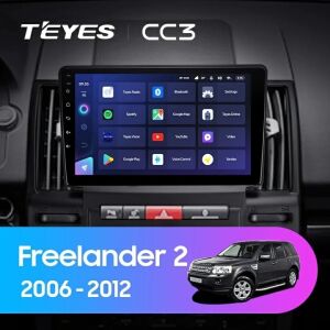 Radio auto Teyes CC3 pentru Land Rover Freelander 2 2006-2012 cu ecran QLED de 9 inci, Android 4G, Bluetooth 5.1, Apple CarPlay și Android Auto - Electronica auto