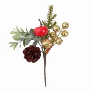 Decoratiune de Craciun, Flippy, 13 x 18 cm, Model Buchetel 3, Multicolor 129542472