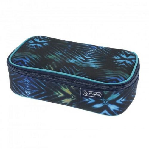 Herlitz Batik Fearless XL tolltartó, kék és zöld batikolt mintával - Herlitz