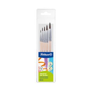 Pelikán 5 db-os ecset készlet 129557412 - Iskolai ecset