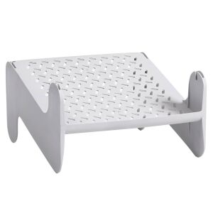 Stojak na buty Flippy, biały, dwupoziomowy, organizer na obuwie - Przechowywanie butów, Fotel, Fotel, Fotel wiszący i Półka i regał