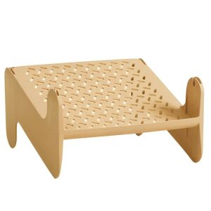 KeepHome kétrétegű cipőtartó rendszerező, csúszásmentes, tartós, 26x24,8x16 cm, barna