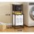 Flippy Dirty Clothes Storage Rack/Basket do łazienki, 2 poziomy, 2 kosze, rama ze stali nierdzewnej, 97 x 44 x 31 cm, czarny 129557991