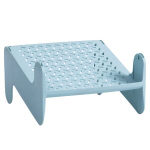 Niebieski plastikowy stojak na buty, Flippy stojak na buty, dwupoziomowy stojak na buty, organizer, antypoślizgowy i trwały, 26x24,8x16 cm - Przechowywanie butów, Fotel, Fotel, Fotel wiszący i Półka i regał