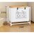 Flippy Dirty Clothes Storage Rack/Basket do łazienki, 1 kosz, rama ze stali nierdzewnej, 97 x 44 x 57 cm, biały 129558636