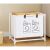Flippy Dirty Clothes Storage Rack/Basket do łazienki, 1 kosz, rama ze stali nierdzewnej, 97 x 44 x 57 cm, biały 129558636
