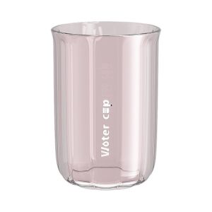 Kubek do płukania szczoteczki do zębów Flippy, 200 ml, 10,4 x 7,3 cm, przezroczysty różowy 129558825