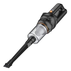 Macvi® hordozható irodai és autós porszívó fúvó- és porszívó funkcióval, mini, nagy teljesítményű, USB-s újratölthető