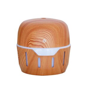 Macvi® ultrahangos légpárásító aromadiffúzorral és RGB LED megvilágítással, bézs színű - Levegőkezelés