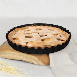 Berlinger Haus Matte Black Tortaform 28cm mit gebackenem Kuchen - Backformen