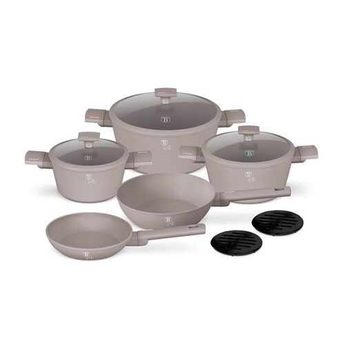 Berlinger HausBH-8110N Edénykészlet 10 részes matt taupe