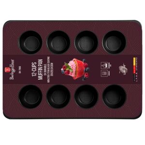 Berlinger Haus 12-cup muffin pan, non-stick baking tray - Berlinger Haus