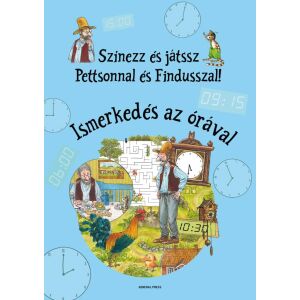 General Press - Pettson és Findusz - Időmérés Színező 129567477 - Gyermek & Ifjúsági könyv