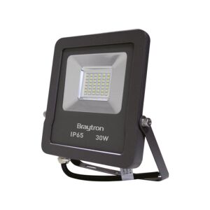 Proiector led 30W SMD, 2700lm, IP65, lumina rece 6500K, Gri, Braytron, 3 ani garantie 129568178 - Reflectoare și lămpi de lucru