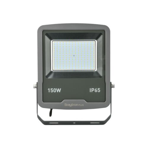 Proiector led 150W SMD, 12750lm, IP65, lumina rece 6500K, Gri, Braytron 129568117