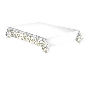 Față de masă din hârtie Karácsony Nordic Style de Crăciun, 120x180 cm, decorațiune festivă pentru masă - Fețe de masă